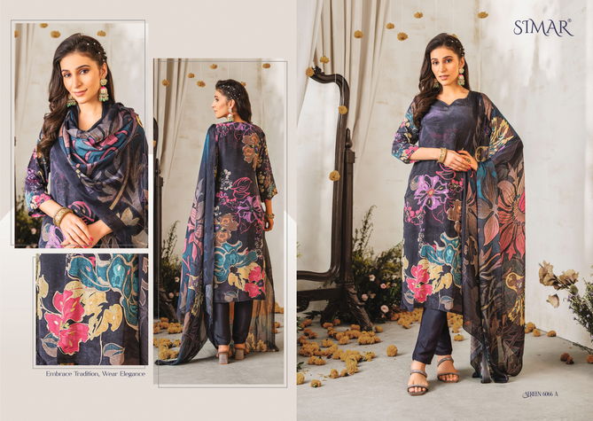 Afreen By Glossy Crape Printed Dress Material Wholesale Market In Surat